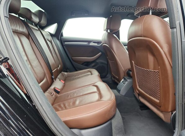 WAUAUGFF7K1009298 2019 AUDI A3 Черный Вид задней части салона