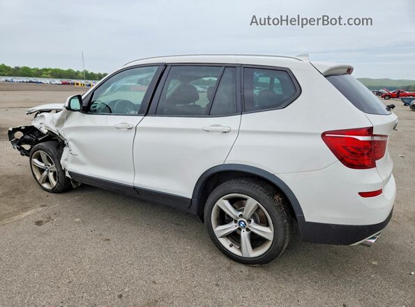 5UXWX9C33H0T25008 2017 BMW X3 Белый Задняя правая четверть