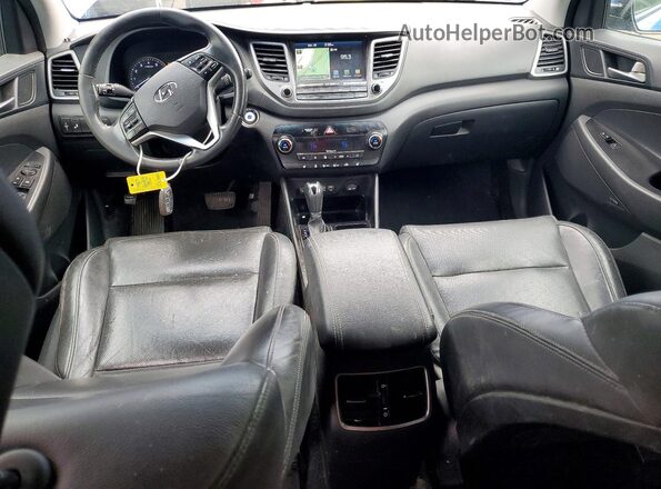 KM8J33A29JU708878 2018 HYUNDAI TUCSON Blue Widok zestawu wskaźników