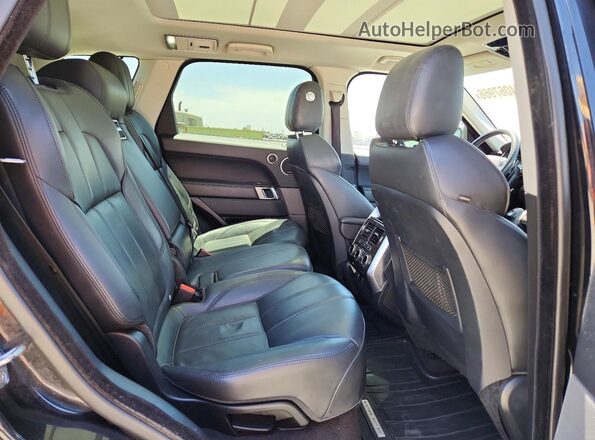 SALWR2EF3GA573481 2016 LAND ROVER RANGE Black Vista del compartimento del motor