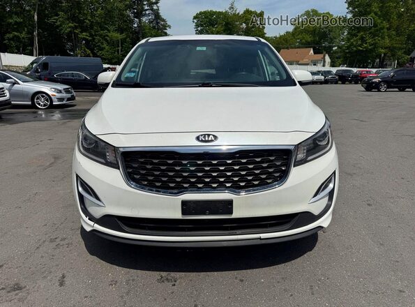 KNDMB5C18K6525496 2019 KIA SEDONA Белый Вид подкапотного пространства