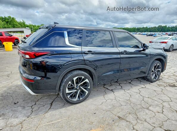 JA4J3UA89NZ022454 2022 MITSUBISHI OUTLANDER Черный Передняя правая четверть