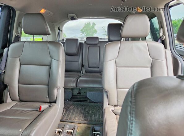 5FNRL5H97GB031529 2016 HONDA ODYSSEY Белый Вид задней части салона