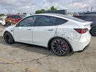2023 Tesla Model Y White vin: 7SAYGDEF5PF738880