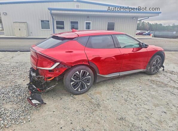 KNDC34LA6R5614289 2024 KIA EV6 Красный Передняя правая четверть