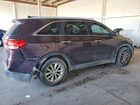 2016 Kia Sorento Lx Burgundy vin: 5XYPGDA35GG079499