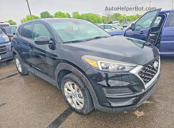 KM8J23A4XKU899202 2019 HYUNDAI TUCSON Черный Задняя левая четверть