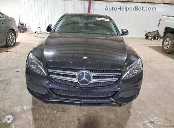 55SWF4HB5GU064485 2016 MERCEDES-BENZ C Black Դիմացի տեսք