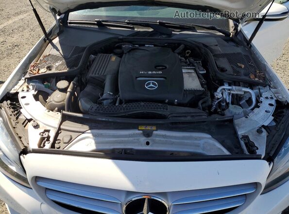 55SWF4HB5JU261681 2018 MERCEDES-BENZ C Белый Вид задней части салона