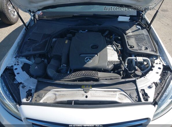 55SWF4JB0HU183833 2017 MERCEDES-BENZ C White Widok z tyłu