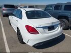 2017 Mercedes-benz C 300 White vin: 55SWF4JB0HU183833