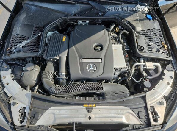 55SWF4JB0JU276308 2018 MERCEDES-BENZ C Black უკანა სალონის ხედი