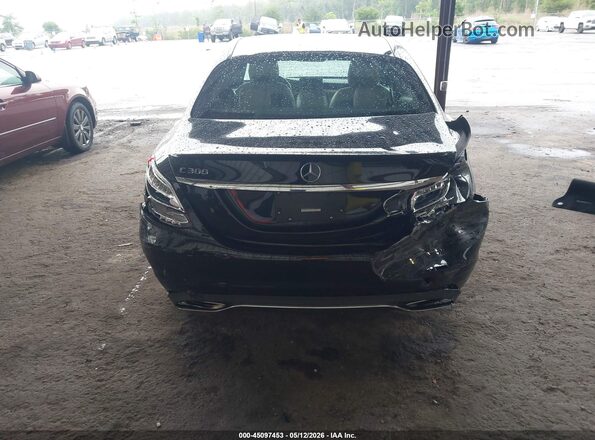 55SWF4JB0JU279855 2018 MERCEDES-BENZ C-CLASS Black 