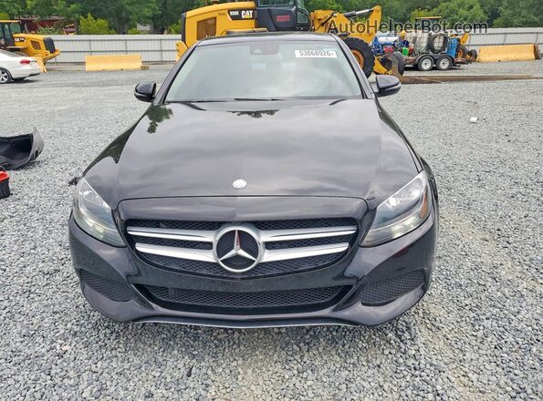 55SWF4JB1GU151259 2016 MERCEDES-BENZ C Black Вид спереду