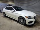 2016 Mercedes-benz C 300 White vin: 55SWF4JB1GU177134