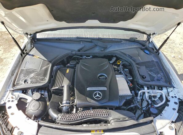 55SWF4JB2GU130808 2016 MERCEDES-BENZ C White Вид задньої частини салону