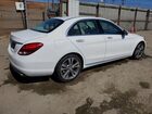 2016 Mercedes-benz C 300 White vin: 55SWF4JB2GU130808