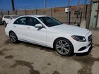 2016 Mercedes-benz C 300 White vin: 55SWF4JB2GU130808