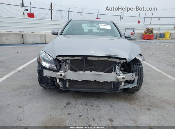 55SWF4JB3GU103391 2016 MERCEDES-BENZ C-CLASS Gray Դիմացի տեսք