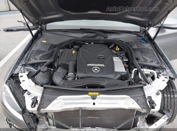 55SWF4JB3GU103391 2016 MERCEDES-BENZ C-CLASS Gray Հետևի տեսք