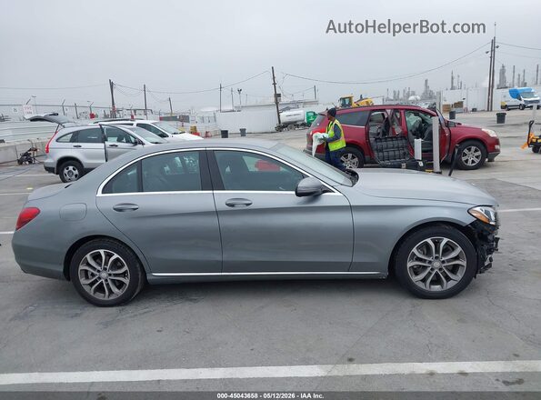 55SWF4JB3GU103391 2016 MERCEDES-BENZ C-CLASS Gray Սալոնի 360 աստիճան տեսք