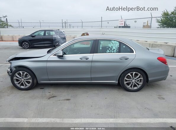 55SWF4JB3GU103391 2016 MERCEDES-BENZ C-CLASS Gray 