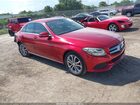2016 Mercedes-benz C 300 Red vin: 55SWF4JB3GU145009