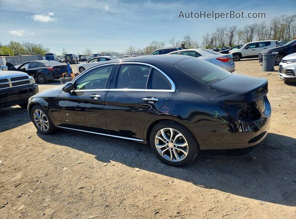 55SWF4JB4GU141664 2016 MERCEDES-BENZ C Black Задня ліва чверть