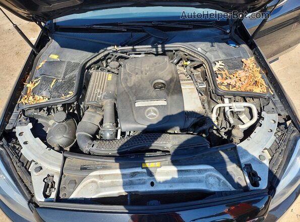 55SWF4JB4GU141664 2016 MERCEDES-BENZ C Black Вид задньої частини салону