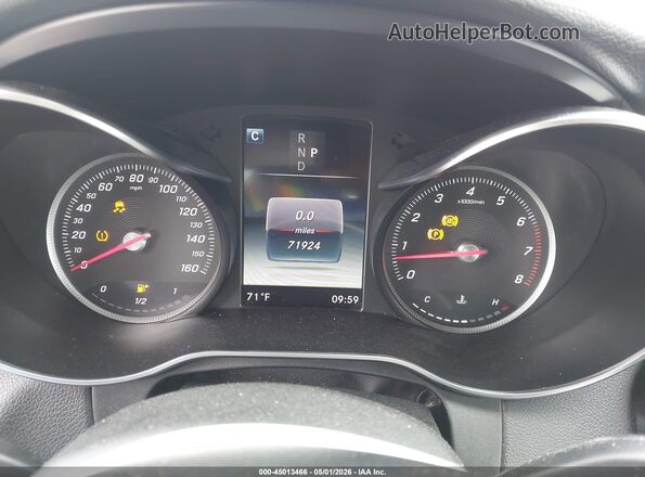 55SWF4JB4JU236684 2018 MERCEDES-BENZ C-CLASS Красный Вид задних сидений