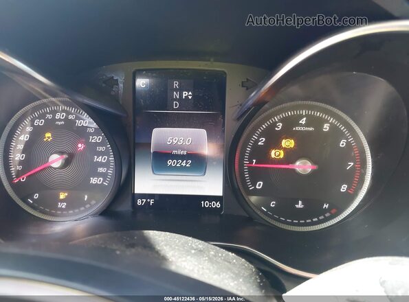 55SWF4JB4JU276148 2018 MERCEDES-BENZ C-CLASS Black Հետևի նստատեղերի տեսք
