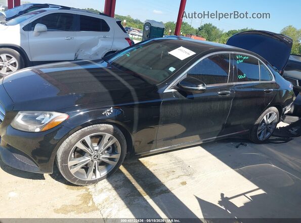 55SWF4JB4JU276148 2018 MERCEDES-BENZ C-CLASS Black 