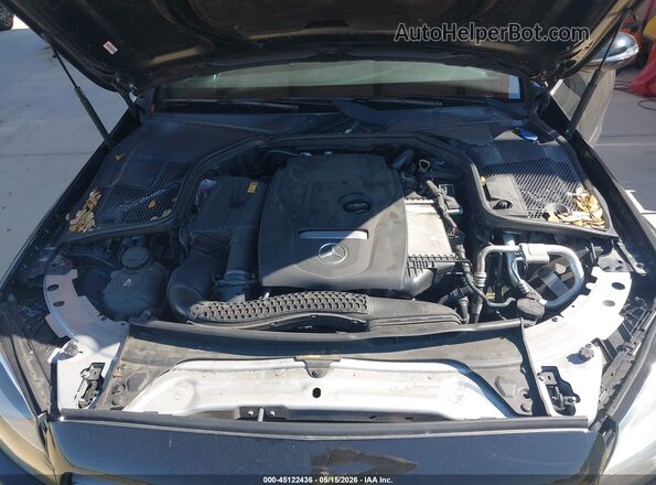 55SWF4JB4JU276148 2018 MERCEDES-BENZ C-CLASS Black Հետևի տեսք