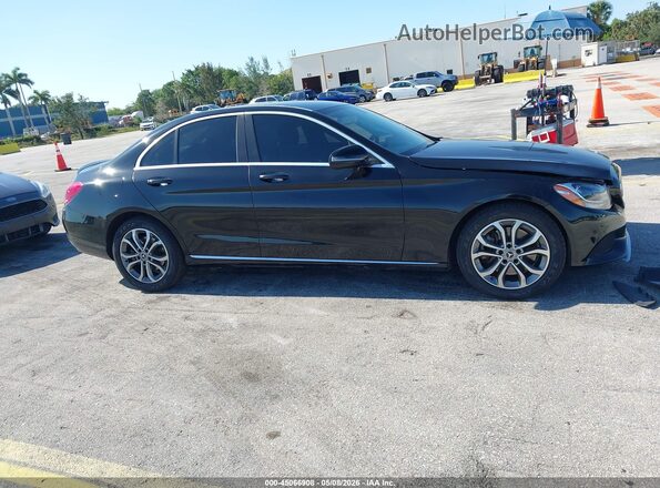 55SWF4JB5GU115347 2016 MERCEDES-BENZ C-CLASS Black 360 interior view