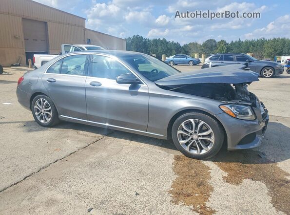 55SWF4JB5HU190924 2017 MERCEDES-BENZ C Charcoal Delantero derecho