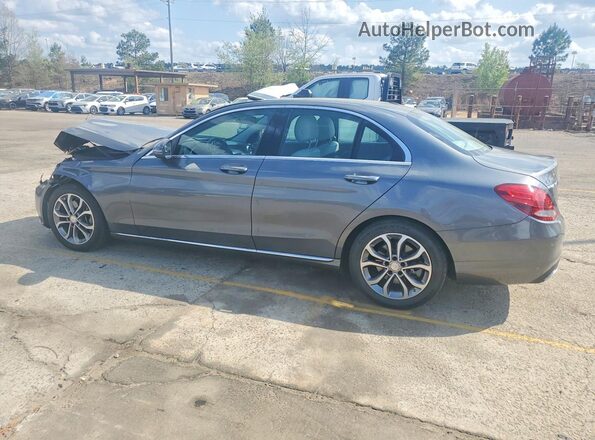 55SWF4JB5HU190924 2017 MERCEDES-BENZ C Charcoal Trasero izquierdo