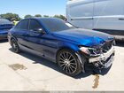 2017 Mercedes-benz C 300 Sport Blue vin: 55SWF4JB5HU202974