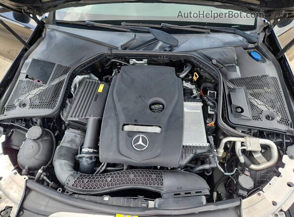 55SWF4JB5JU246804 2018 MERCEDES-BENZ C Black Սալոնի հետևի տեսք