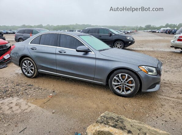 55SWF4JB6HU216933 2017 MERCEDES-BENZ C Black Front right