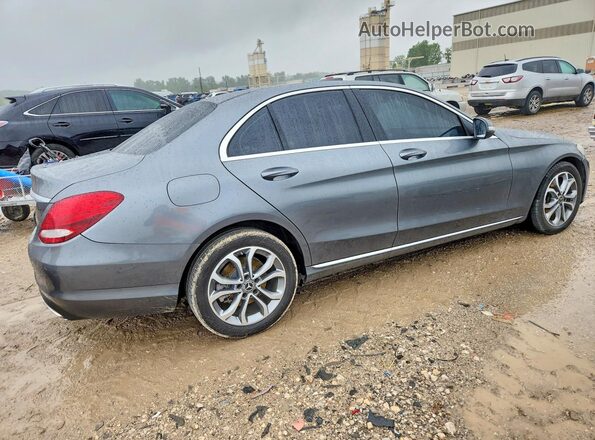55SWF4JB6HU216933 2017 MERCEDES-BENZ C Black Rear right