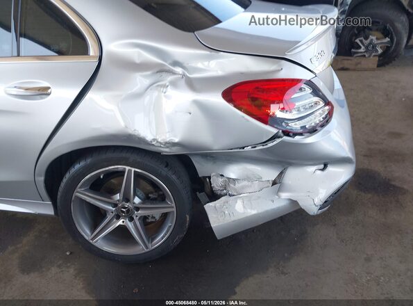 55SWF4JB6JU253194 2018 MERCEDES-BENZ C-CLASS Silver Դիմացի տեսք