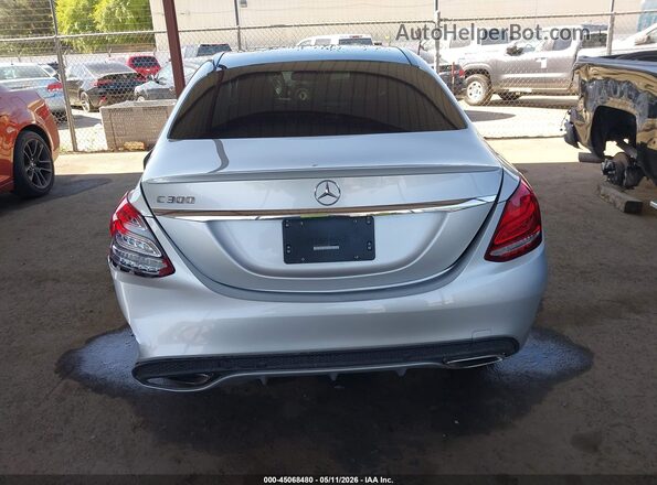 55SWF4JB6JU253194 2018 MERCEDES-BENZ C-CLASS Silver 