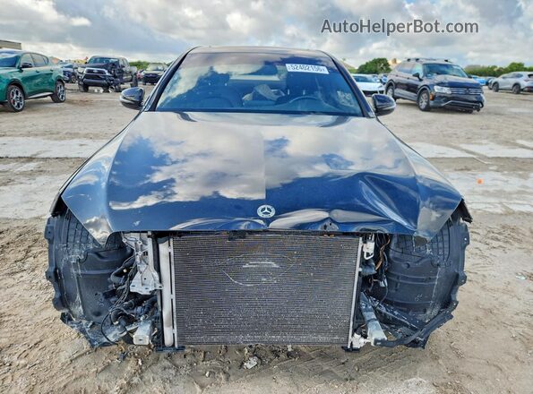 55SWF4JB6JU268407 2018 MERCEDES-BENZ C Black Front view