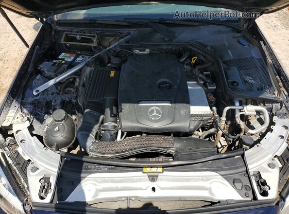 55SWF4JB7GU111042 2016 MERCEDES-BENZ C Blue Вид задньої частини салону