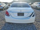 2016 Mercedes-benz C 300 White vin: 55SWF4JB7GU132876