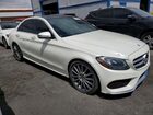2017 Mercedes-benz C 300 Белый vin: 55SWF4JB7HU225026