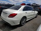 2017 Mercedes-benz C 300 Белый vin: 55SWF4JB7HU225026