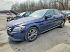 2016 Mercedes-benz C 300 Blue vin: 55SWF4JB8GU161500