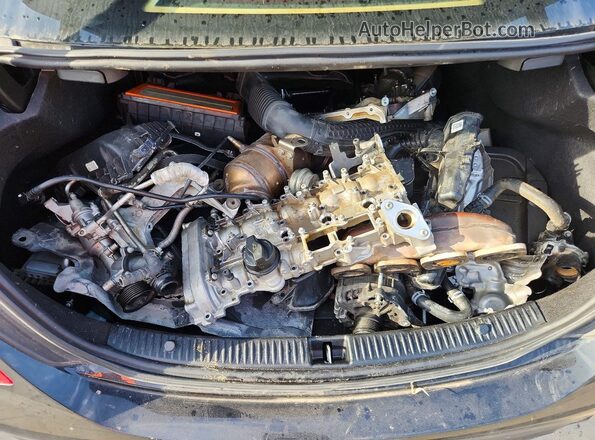 55SWF4JB9GU161330 2016 MERCEDES-BENZ C Black Engine compartment view