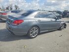 2017 Mercedes-benz C 300 Серый vin: 55SWF4JB9HU184897